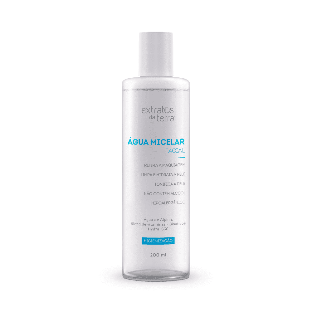 Água Micelar 200 ml | Dermocosmético Vegano