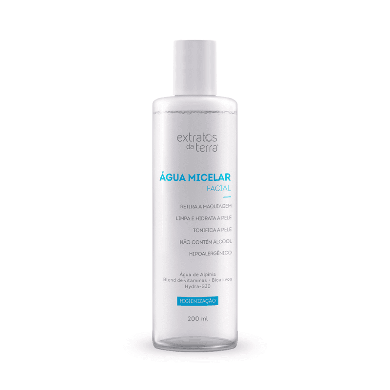 Água Micelar 200 ml | Dermocosmético Vegano