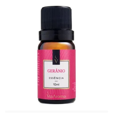 Essência Via Aroma Clássica Gerânio 10ml