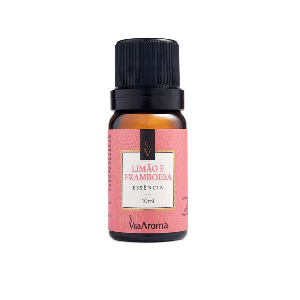 Essencia Via Aroma Limao e Framboesa 10ml