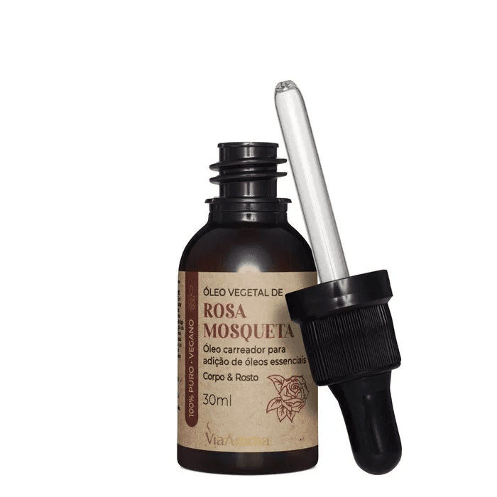 Oleo Vegetal Carreador Rosa Mosqueta Basic 30ml