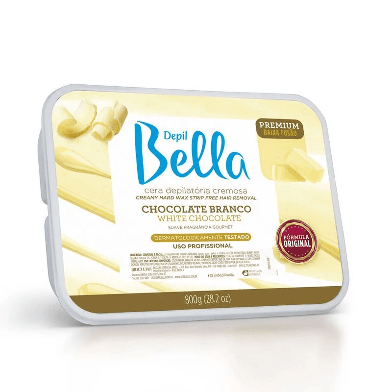 DBELLA Cera Chocolate Branco Deo 800g