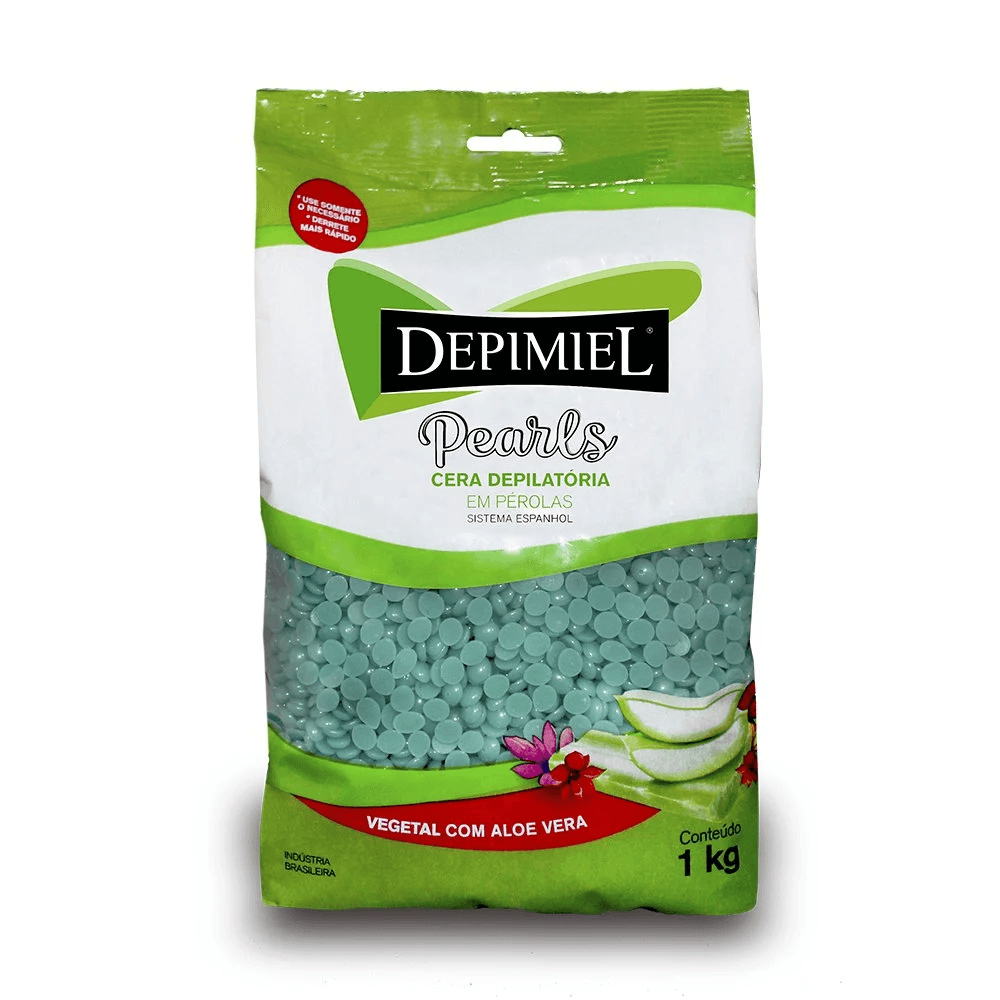 Cera Vegetal Granulada 1000g Depimiel