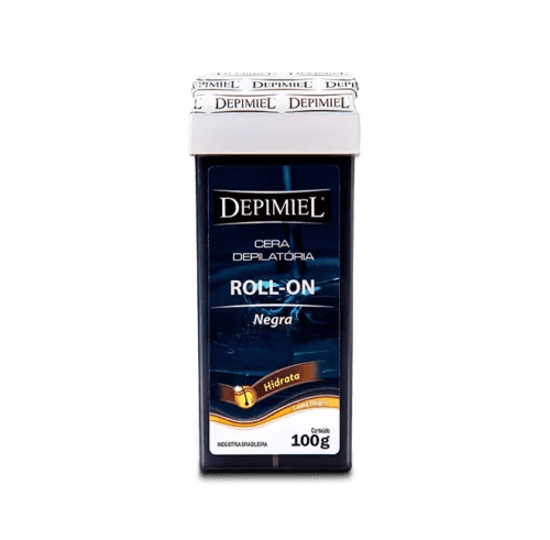Cera Rollon Negra 100g Depimiel