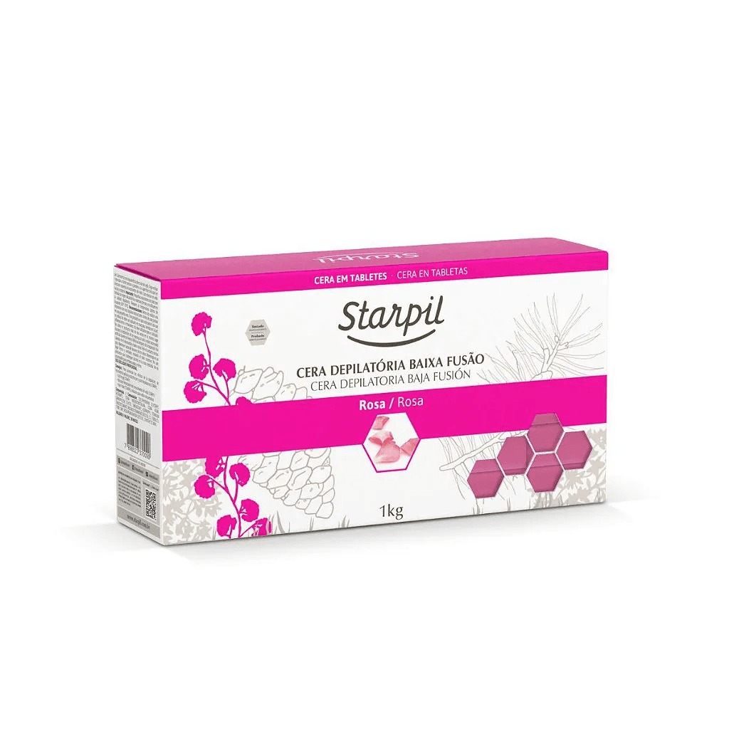 Cera Quente Rosa 1kg Starpil